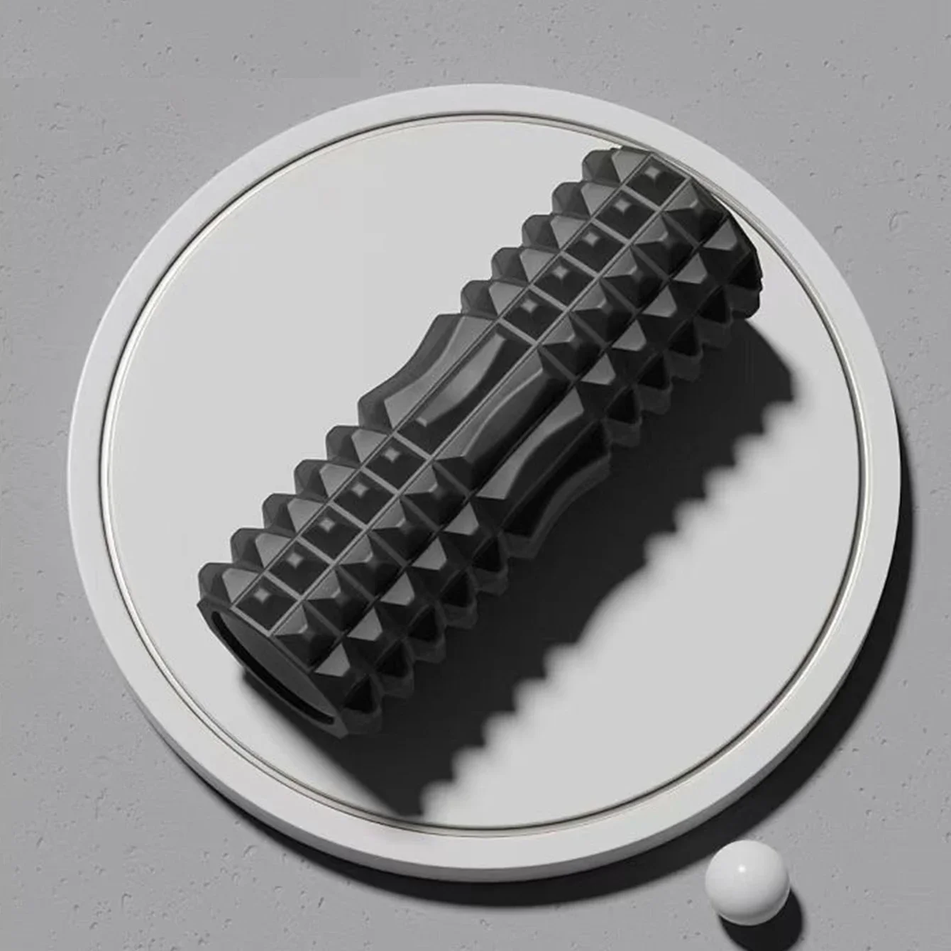 45cm Yoga foam roller muscle massage Block pilates tools Yoga Column fitness foam roller set gym Brick exercise equipment