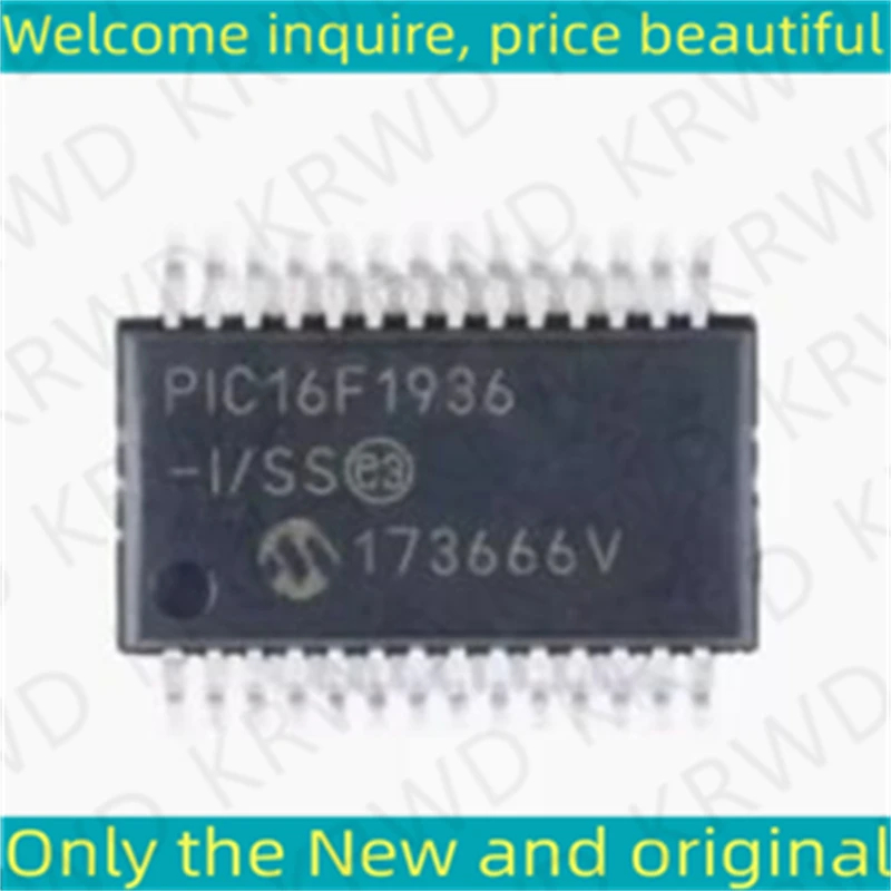 

5PCS-10PCS PIC16F1936-I/SS New and Original Chip IC PIC16F1936-I PIC16F1936 SSOP28 microcontroller MCU