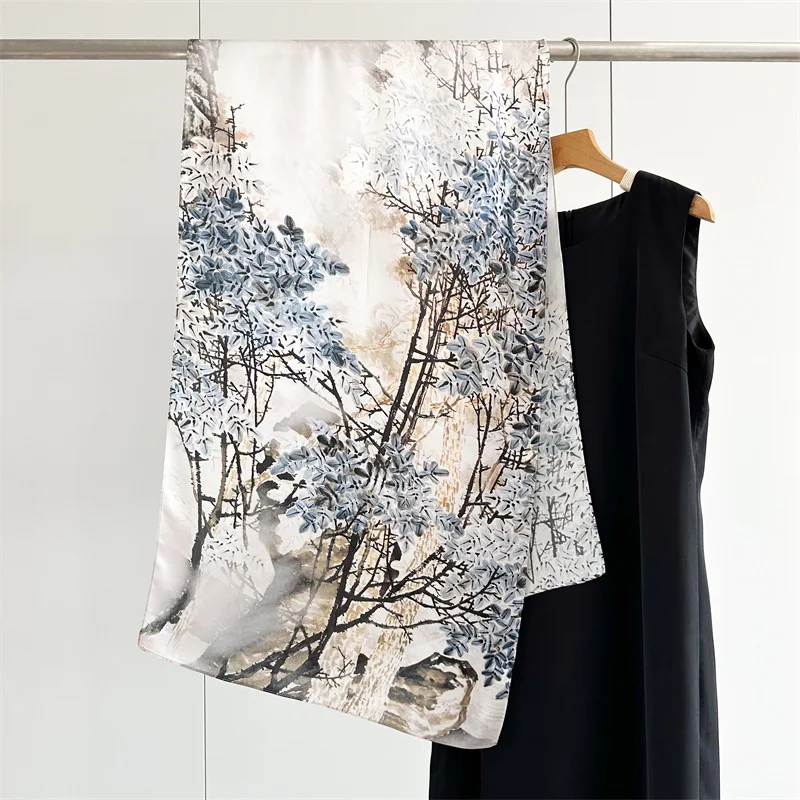 Long Silk Scarf6