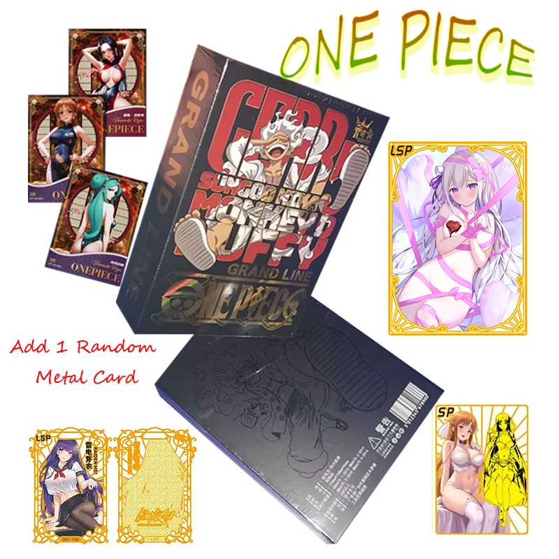 

Anime One Piece Series Collection Card Luffy SSR CDR Pop Record Card Rare Trading Battle Box Card Game Collectibles Kid Gift Toy