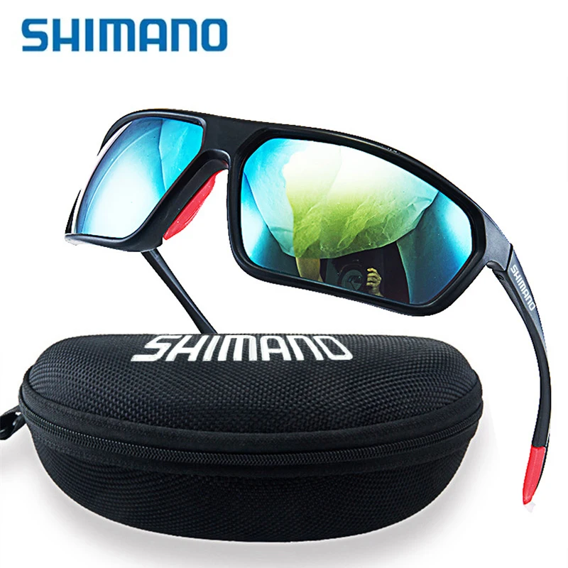 New 2023 Shimano Polarized Sunglasses Driving Shades Male Sun Glasses Camping Hiking Fishing Classic Sun Glasses UV400_voghion.com