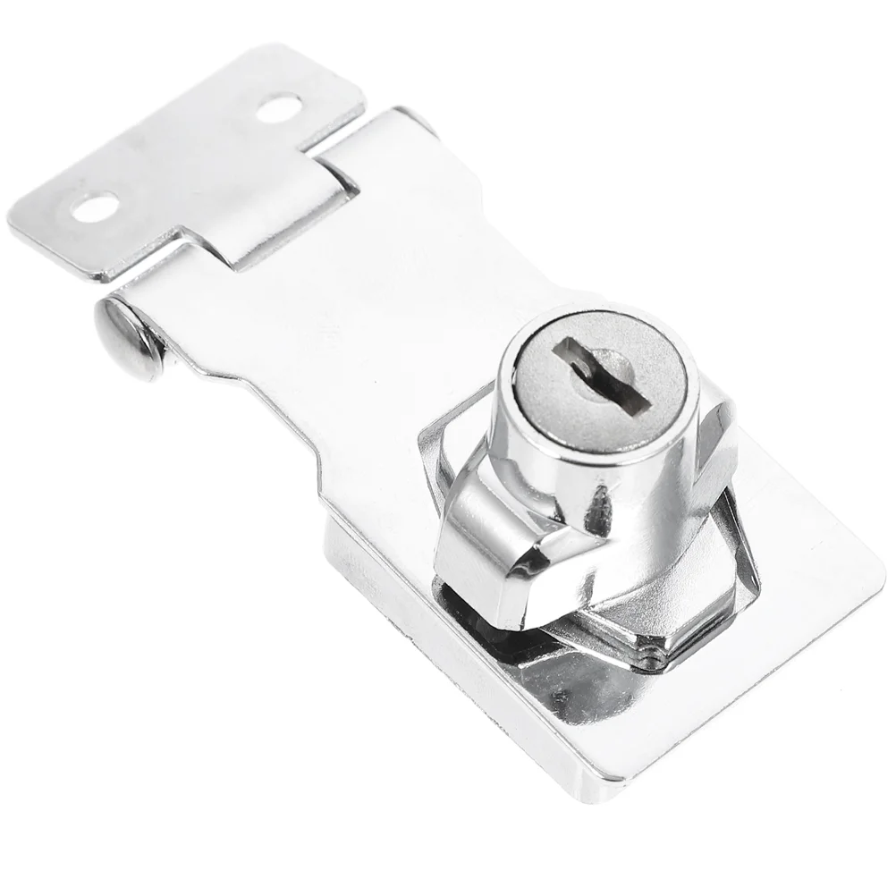 

Cabinet File Lock (with Plate 25 Inches (bright)) Heavy Duty Door Safe Iron