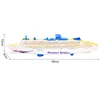 Cruise Ship Toy Ocean Liner Cruise Ship Boat Electric Ship Toy With Flashing Light And Sound Fun Nautical Decorations Boat Toy 6