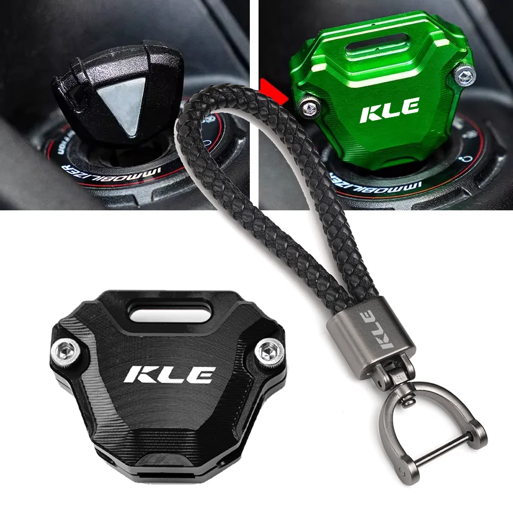 Motorcycle Key Cover Case with Multi-Purpose Keychain Accessory