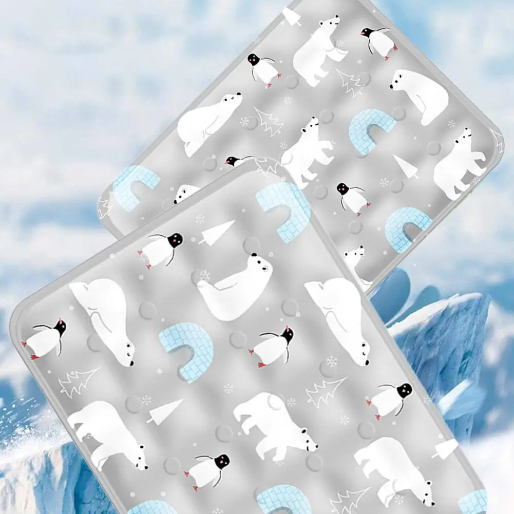 Dog Mat Cooling Summer Pad Mat For Dogs Cat Blanket Breathable Washable Soft Ice Gel Pet Cushion Cat Cool Cushion Pet Ice N X1W1 6