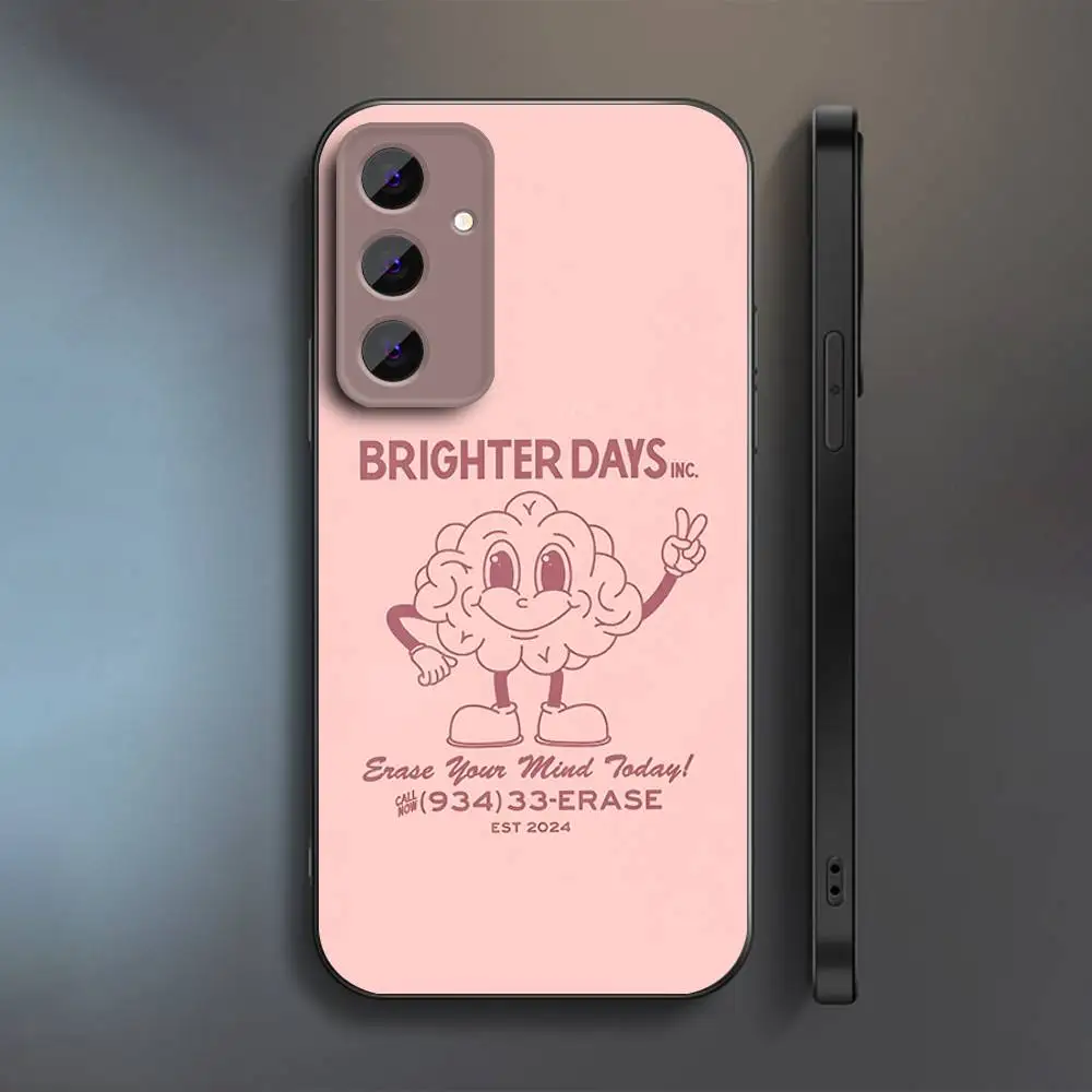 Brighter Days Ahead: Ariana Soft Black Phone Case