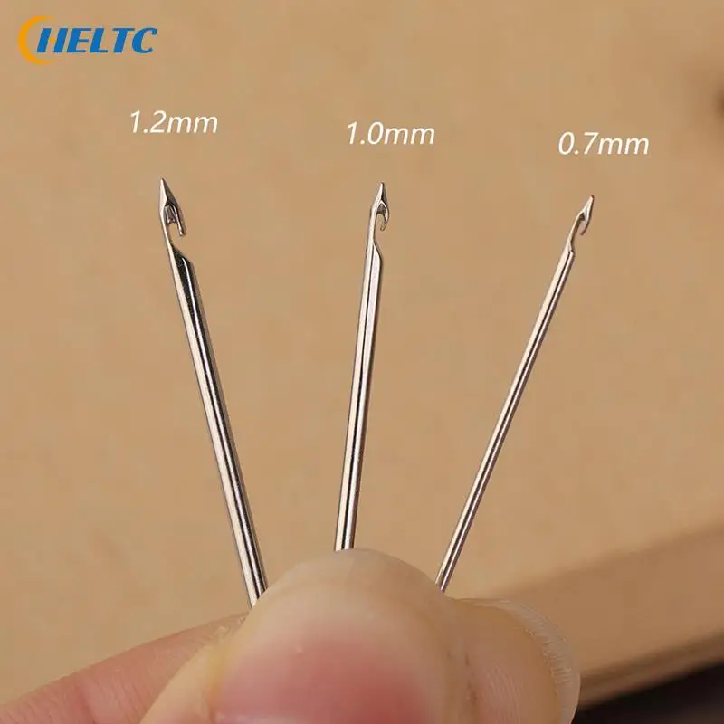 LMDZ Embroidery Punch Needle with 3 Needles Punch Pen Embroidery Cross Stitch Craft Kit French Crochet for Sewing Knitting sewing needles,crochet needles,sewing knitting tools,embroidery kit