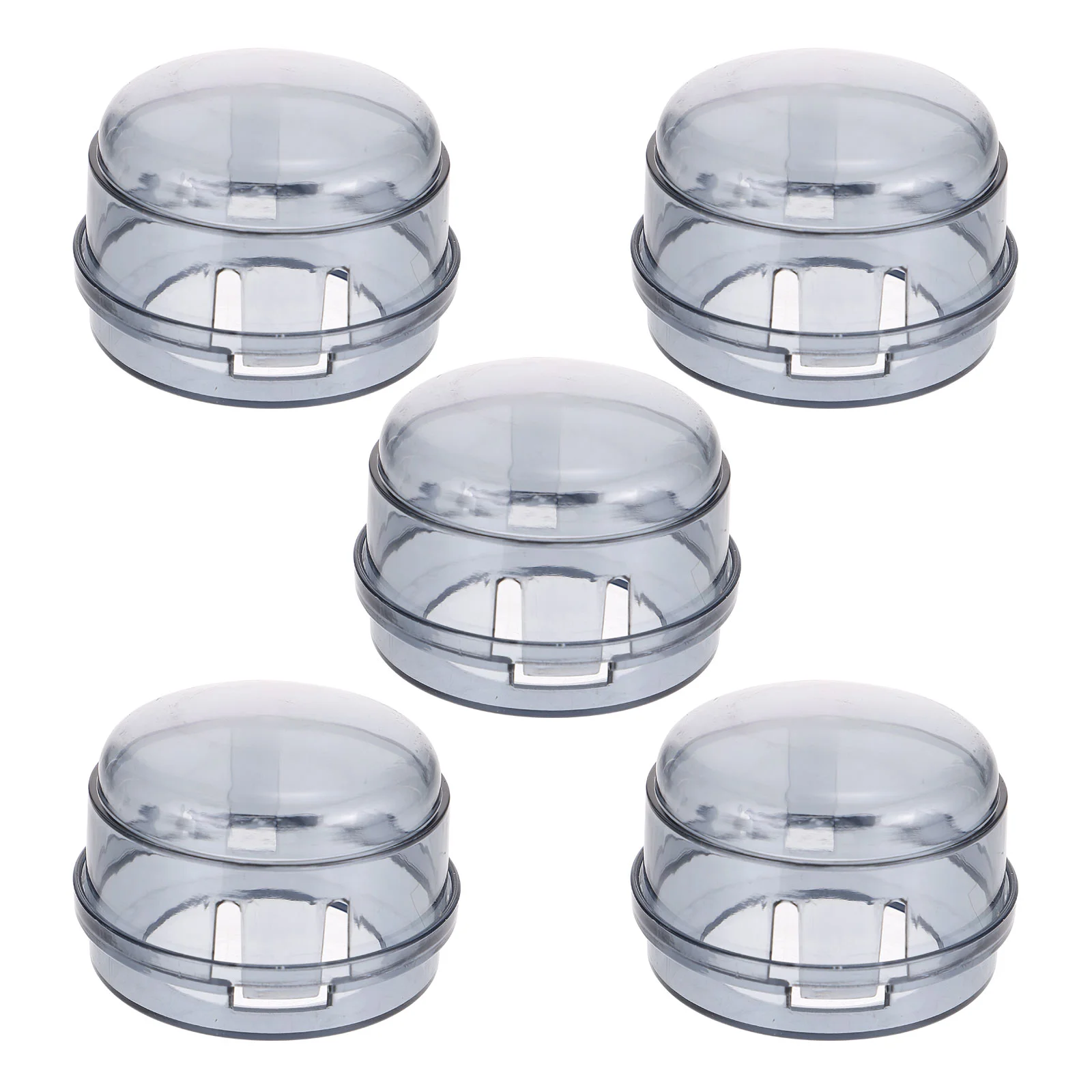 

5 Pcs Switch Cover Gas Stove Knob Covers Door Locks Child Safety Guard Plastic Locks Oven Universal Cooker Protector