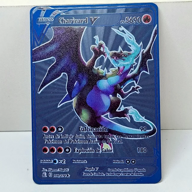 Pokemon Anime Gengar Giratina Metal Card Pokemon Cards Charizard Evolution  Battle Games Collection Playing Cards Kids Toys Gift - AliExpress