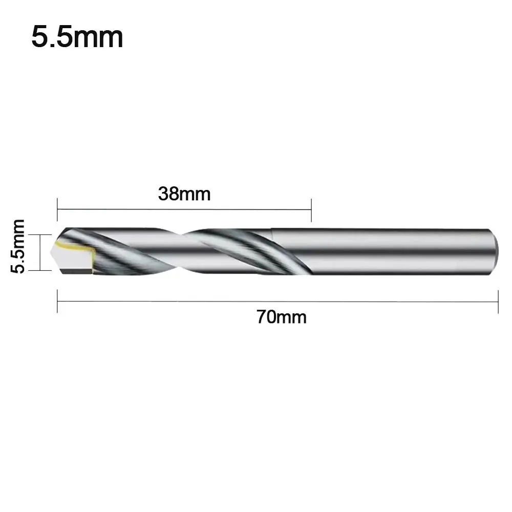 Premium Solid Tungsten Carbide Drill Bit Set for Metalworking and Precision Cutting