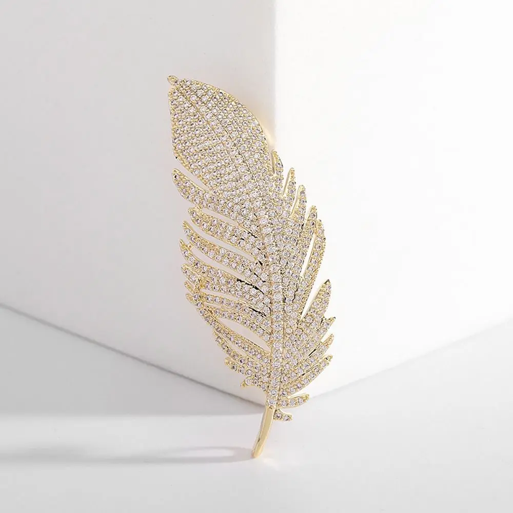 

Retro Suit Accessories Zircon Elegant Trendy Niche Design Korean Style Brooch Women Brooch Fashion Jewelry Clothing Accessory