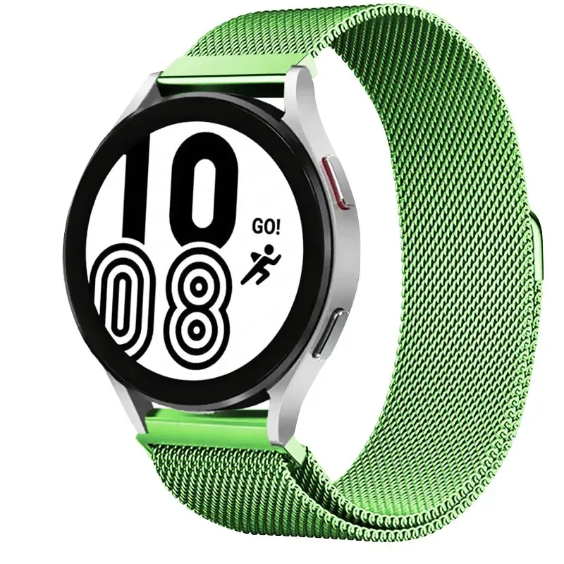 Elegant Milanese Loop Watch Strap - Premium Stainless Steel Mesh Bracelet, 20mm/22mm