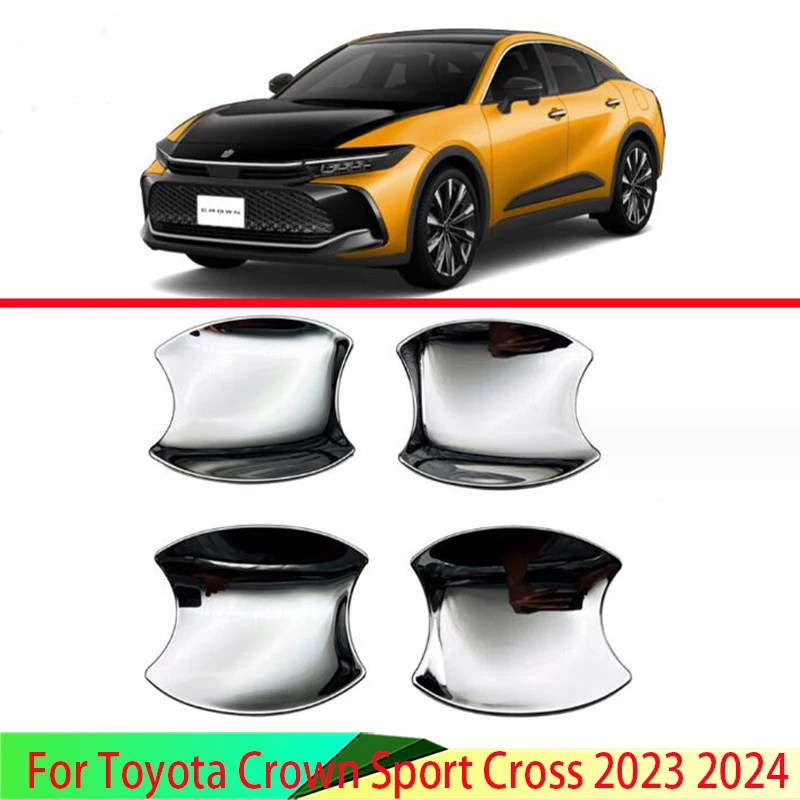 

Хромированная накладка на дверную ручку для Toyota Crown Sport Cross 2023 2024 ABS