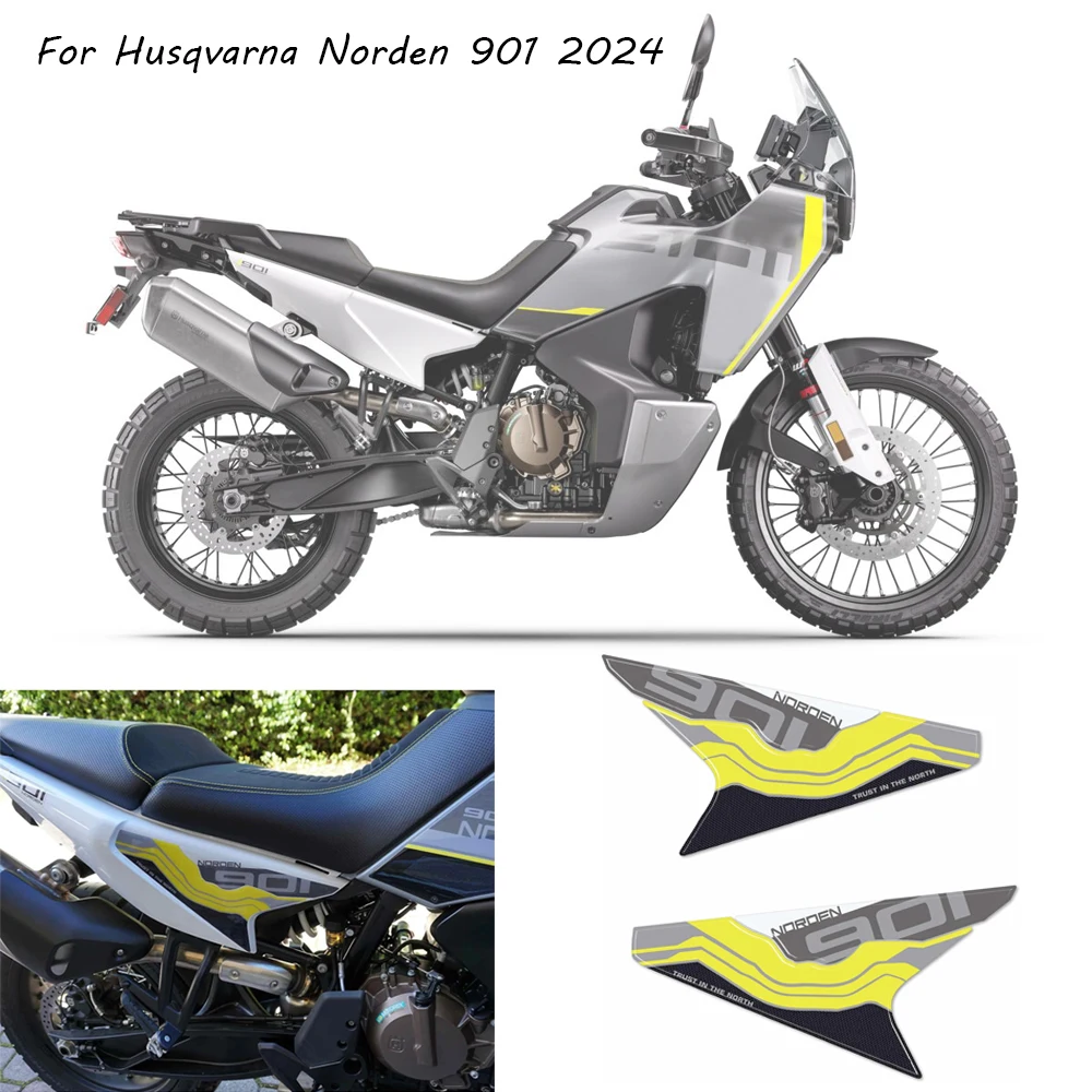 

3D наклейки на заднюю панель мотоцикла для Husqvarna Norden 901 2024