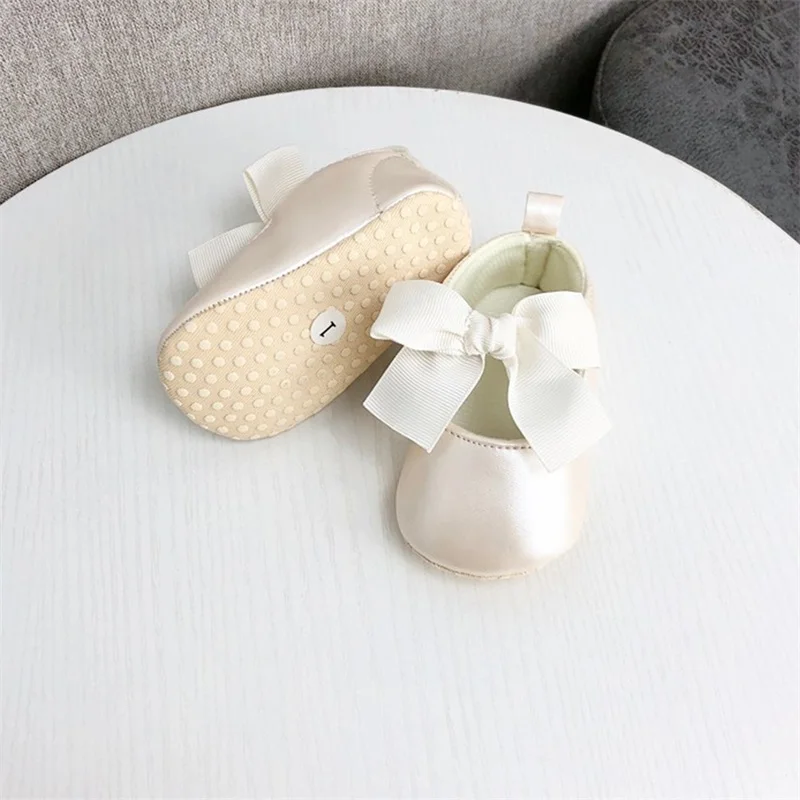 Baby Leather Shoes First Walking Anti-Slip Soft Sole Princess Toddler Infant Newborn Girls Outdoor Casual baby shoes