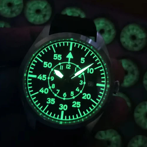 Flieger 파일럿 시계 A 타입 B 비행사, 자동 필드 Reloj Piloto Relogio 기계식 손목시계, Orologio Pilota Montre Pilote 4