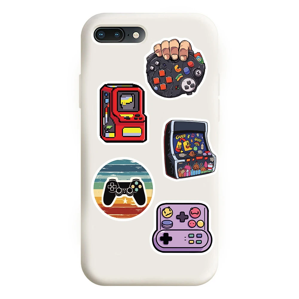 10/30/57pcs Cool Vintage Video Game Stickers Retro Console Graffiti Decals DIY Luggage Scrapbook Waterproof Cartoon Sticker - 6