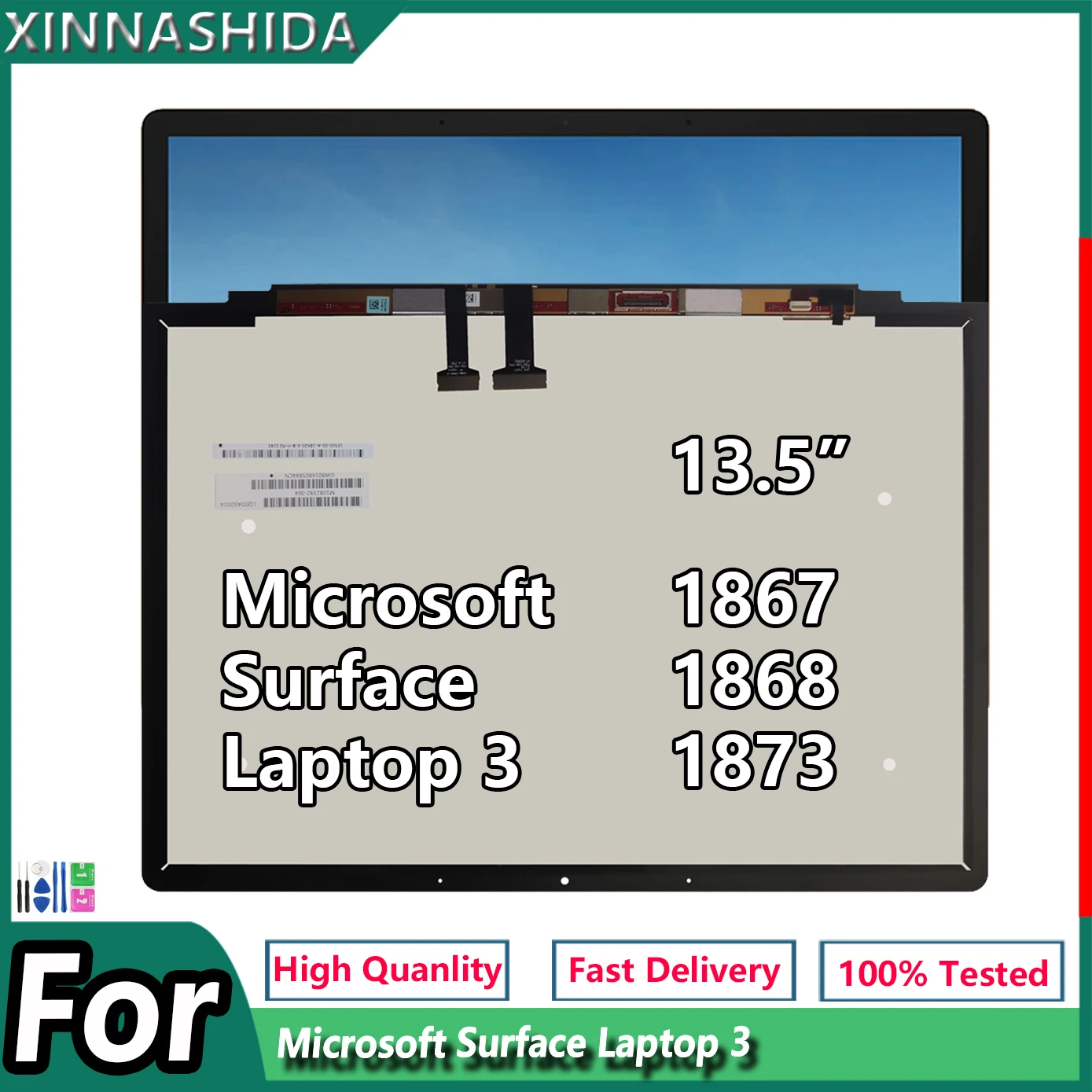 Original For Microsoft Surface Laptop 3 LCD Display Touch Screen