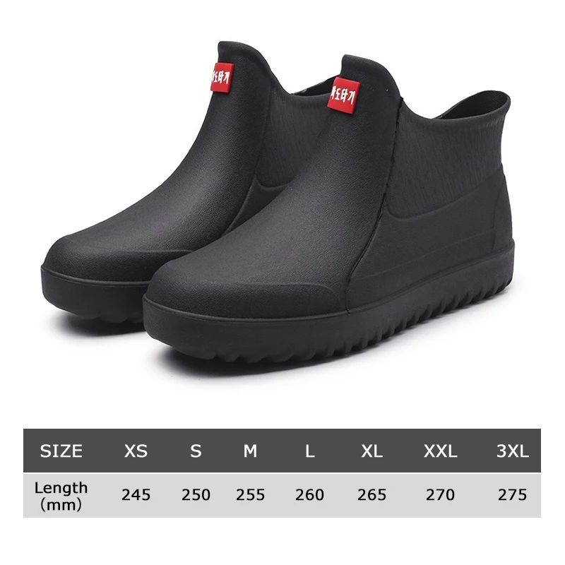 Gotre Outdoor Popular Fishing Rain Boots Durable Waterproof Anti Slip Rubber Fishing Water Shoes For Men And Women