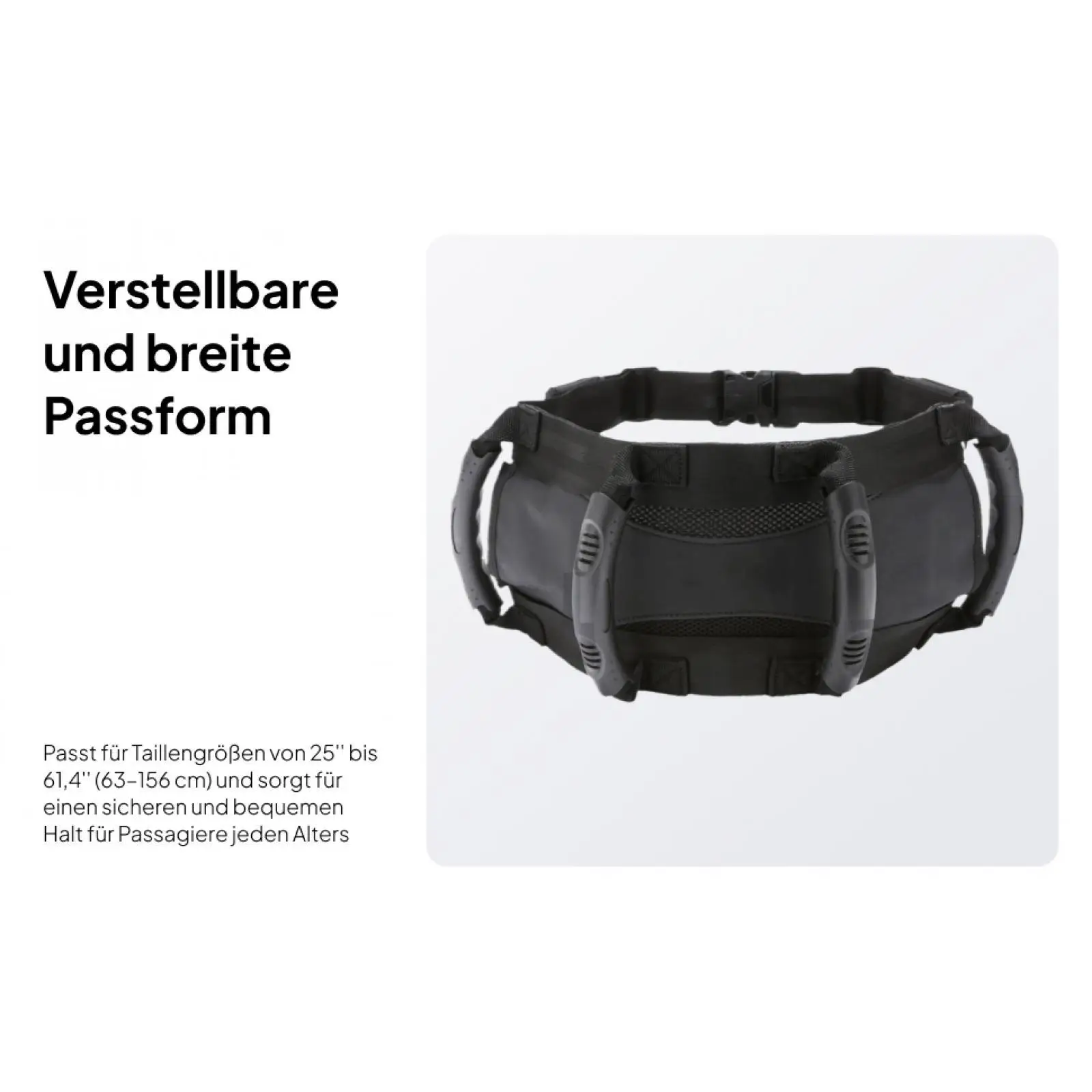 일반 오토바이 시트 스트랩 전문 액세서리 블랙 오토바이 승객 그립 손잡이 스노모빌 오토바이용