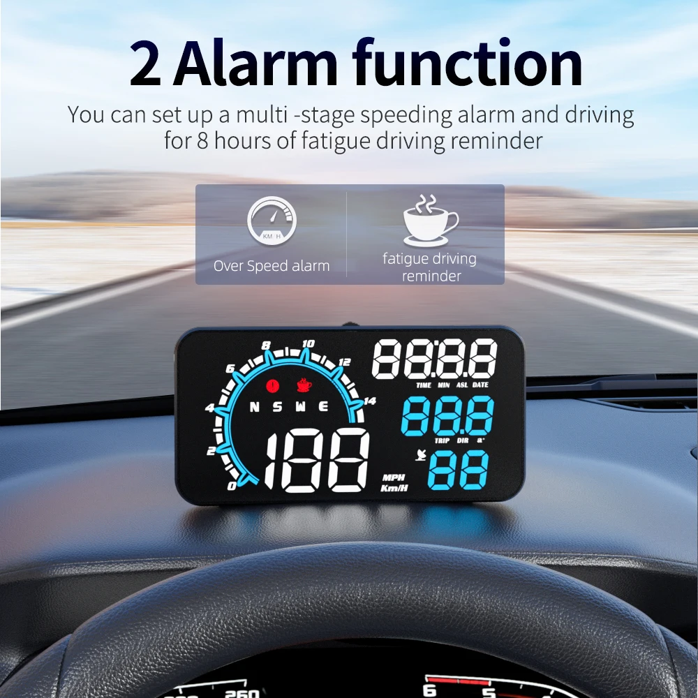 G11  ÷ ڵ HUD OBD2 GPS  跮   LCD ,    ׼
