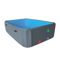 Piscine gonflable rectangulaire extérieure sur mesure de 3x2x1,2 m, avec pompe à air, idéale pour les activités aquatiques en famille en été 5