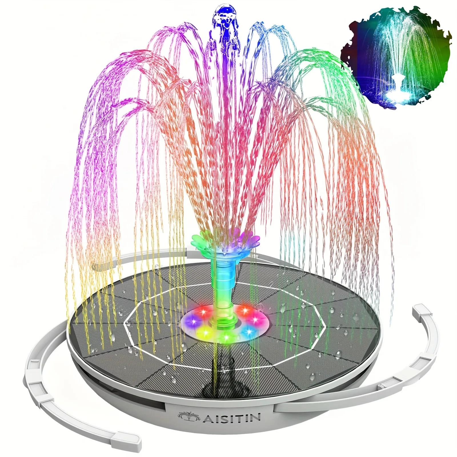 Indoor and outdoor 6.5w solar fountain 1