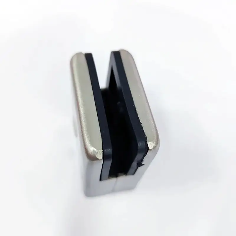 Lot De 10 Pinces à Verre En Acier Inoxydable, 8 à 12 Mm, Support En Verre Rond à Dos Plat Pour Balustrade D'escalier, Rampe D'escalier, Rampe D' Escalier, Rampe, Argent Mat, 160 Mm