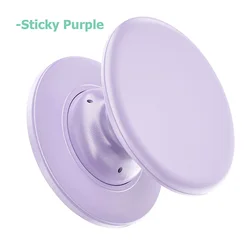 Universal Foldable Phone Holder & Grip Stand (Purple)