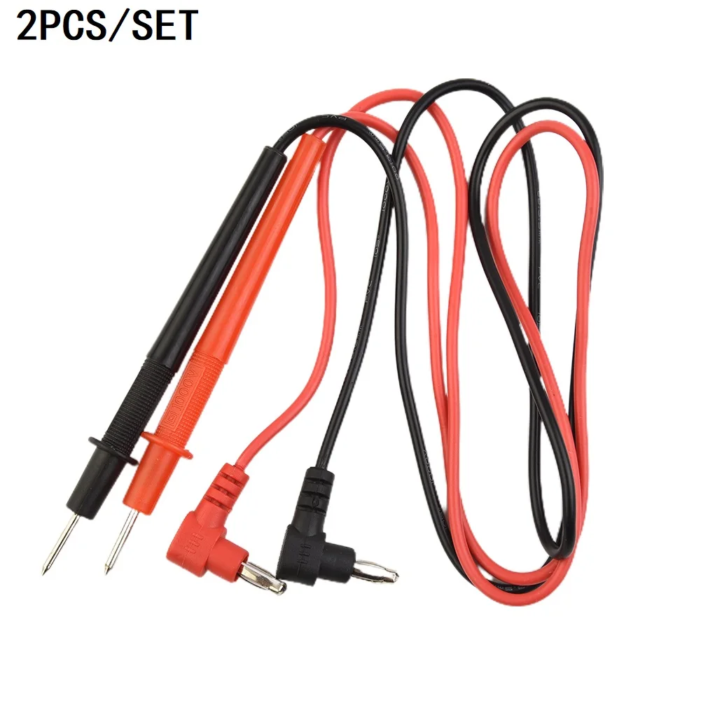 

Digital Multimeter Pen Copper Needle Crosshead Socket Full Sheath Terminat Test Voltmeter Wire 2PCS/1SET Cable