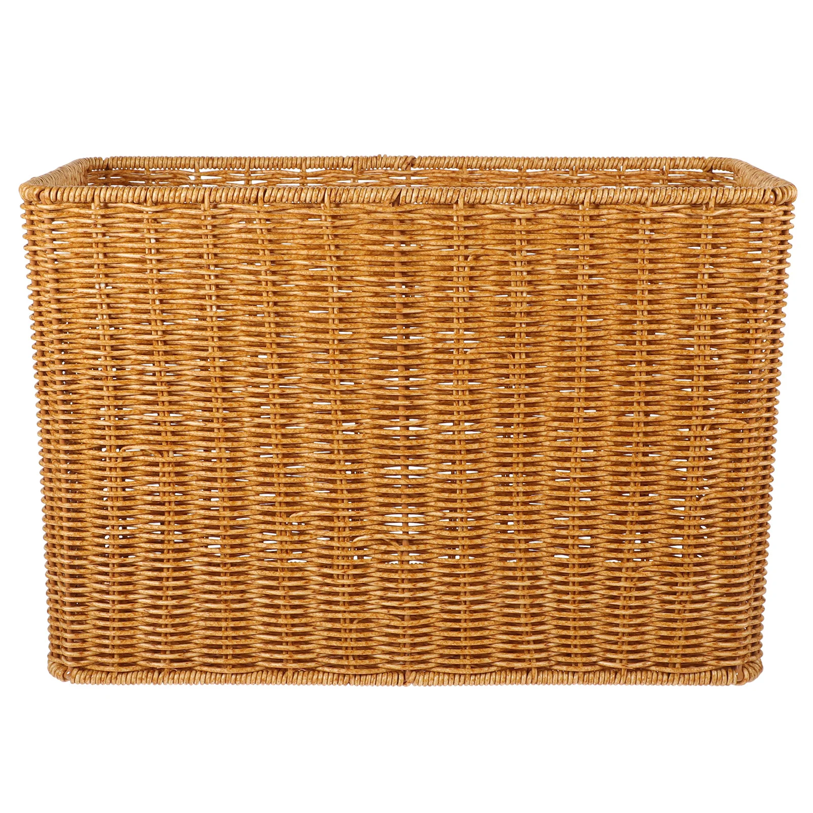 

Angoily Magazine Storage Basket Seagrass Woven File Holder Narrow Place Storage Holder Book Wicker Basket Storage Basket