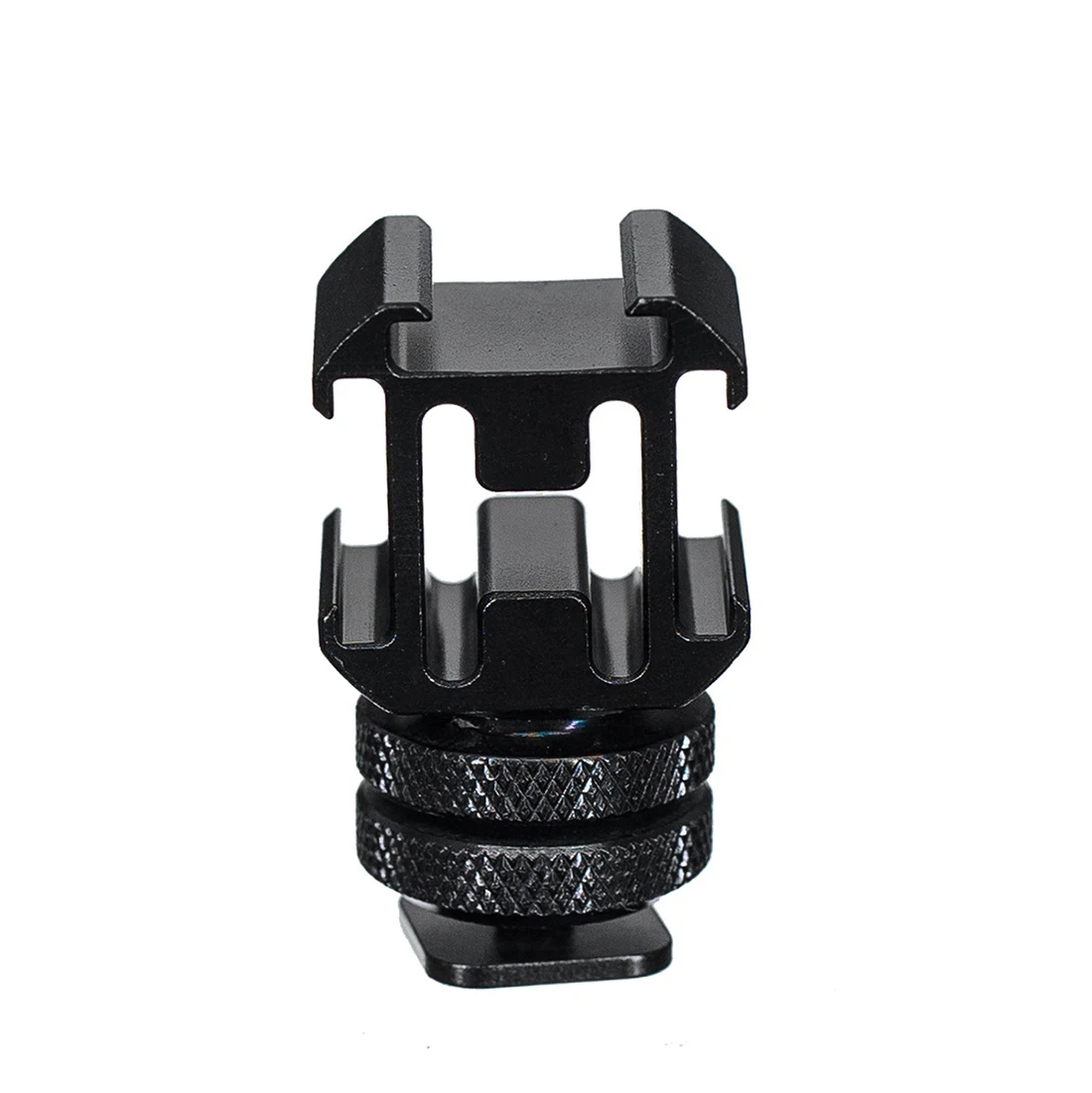 Aluminium Kamera Hot Shoe Mount Adapter Video Triple Kalten Schuh Halterung Licht LED Monitore Mikrofone Studio Flash Video Kamera – Detail 35