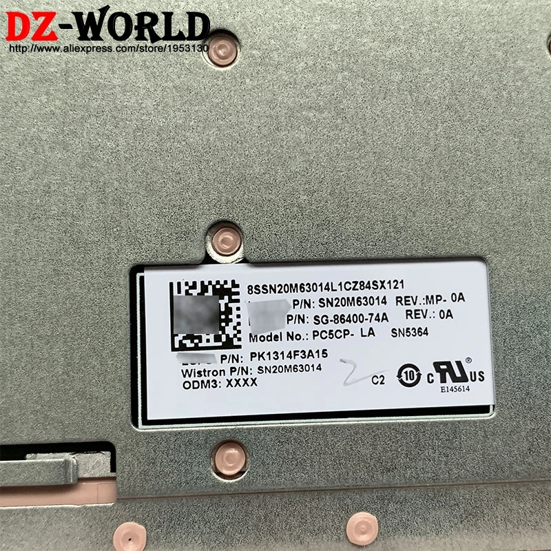 Capa Superior Shell c Capa Palmrest com Touchpad Teclado Latino Espanha para Lenovo Ideapad 320 15 Isk Ikb Iap Abr Ast Laptop - Imagem 5