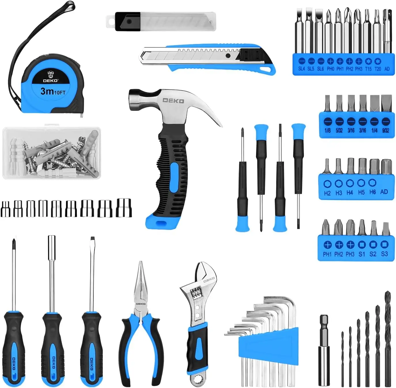 126pcs Cordless Drill Tool Set 3
