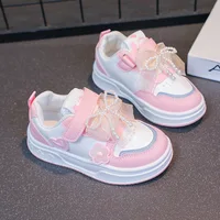 أحذية رياضية للفتيات خفيفة الوزن أحذية رياضية كاجوال للأميرة غير قابلة للانزلاق ونعل ناعم للأطفال الصغار أحذية تنس مدرسية أنيقة للفتيات 6