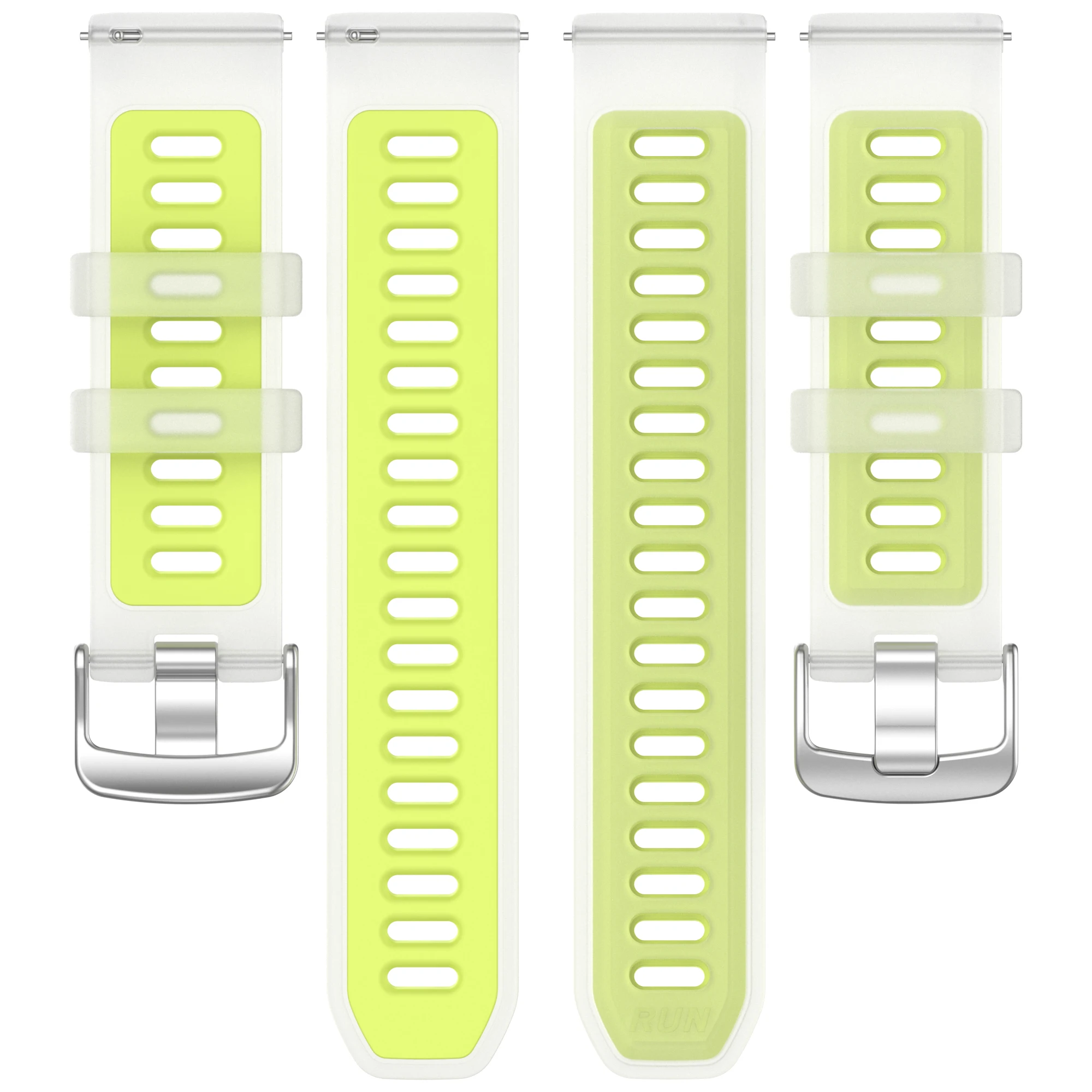 Enhanced Product Title:  
Transparent Jelly Color Silicone Watch Strap