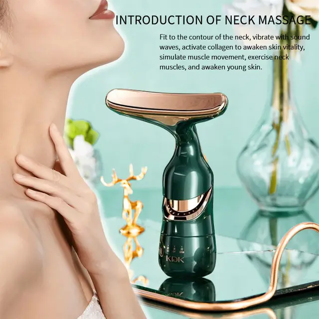 3 In1 Facial Machine All-Round Face Massager Neck Face Eye Lifting Massage Microcurrent Skin Rejuvenation Anti Wrinkle Skin Care 4