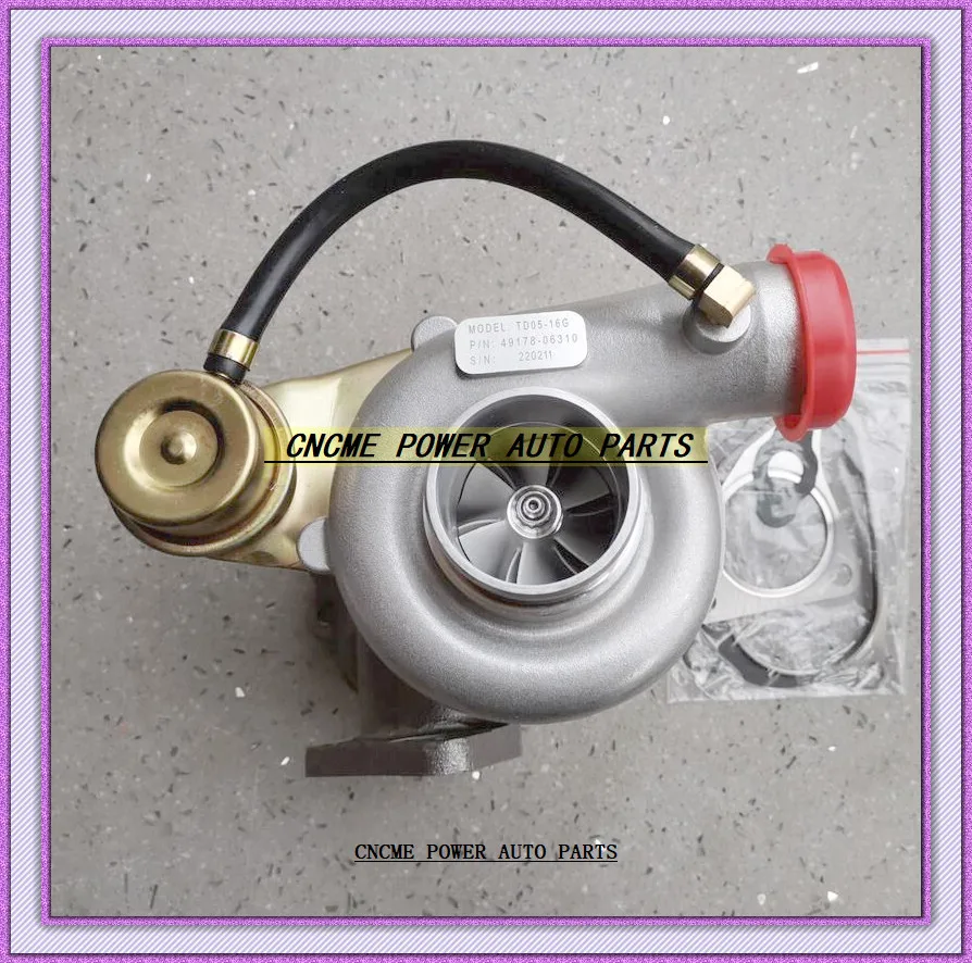 ww TURBO TD05H-16G 49178-06310 4917806310 14412AA092 For