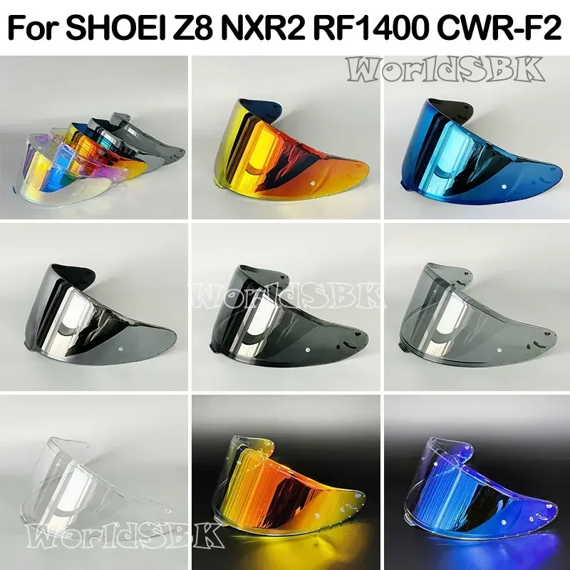 CWR-F2 Z8 X15 X-Fifteen Visor for SHOEI RF-1400 Z8 Z-8 CWR-F2 Motorcycle Helmet Glasses Motorbike Helmet Night Visor