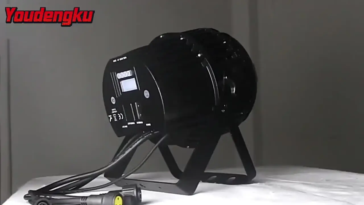 2 шт. светодиод с зумом par64 4 в 1 rgbw 18x10 Вт светодиодный светильник номинальной