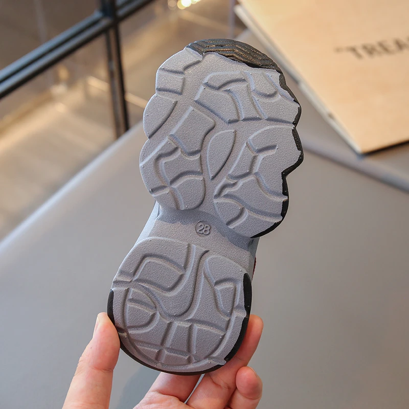 Breathable Non Slip Kids Sneakers for Boys Girls Autumn School Sport Shoes