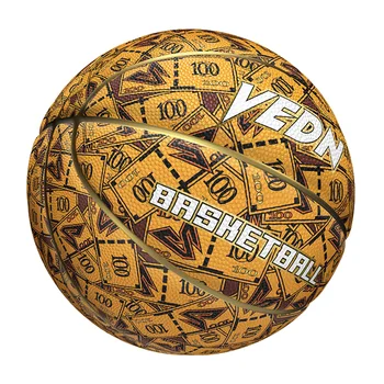 Alternative view of Bola de Basquete Veidoorn Nº7 Dollar Bill - Promoção!