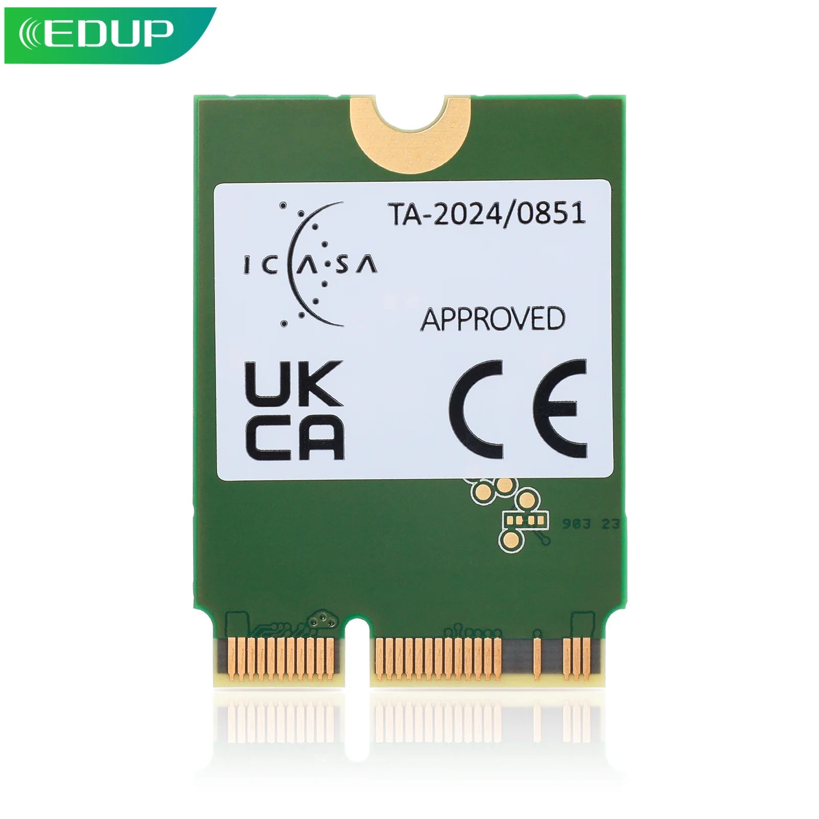 EDUP MT7927 WiFi 7 트라이 밴드 무선 어댑터 24G 5G 6G 블루투스 54 MU-MIMO (윈도우11 노트북용, 인텔 및 AMD 호환)