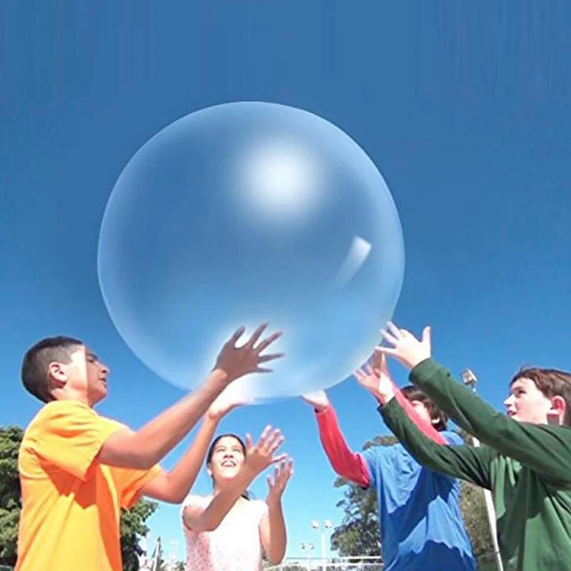 Bubble Ball Children Outdoor Soft Air Water Blow Up Bubble Balloon Toy