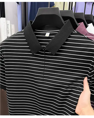 Trendy T Shirts For Men Classic Polo Shirt Summer Short Sleeve Comfort  Fashion Casual Top New Design - Image 9
