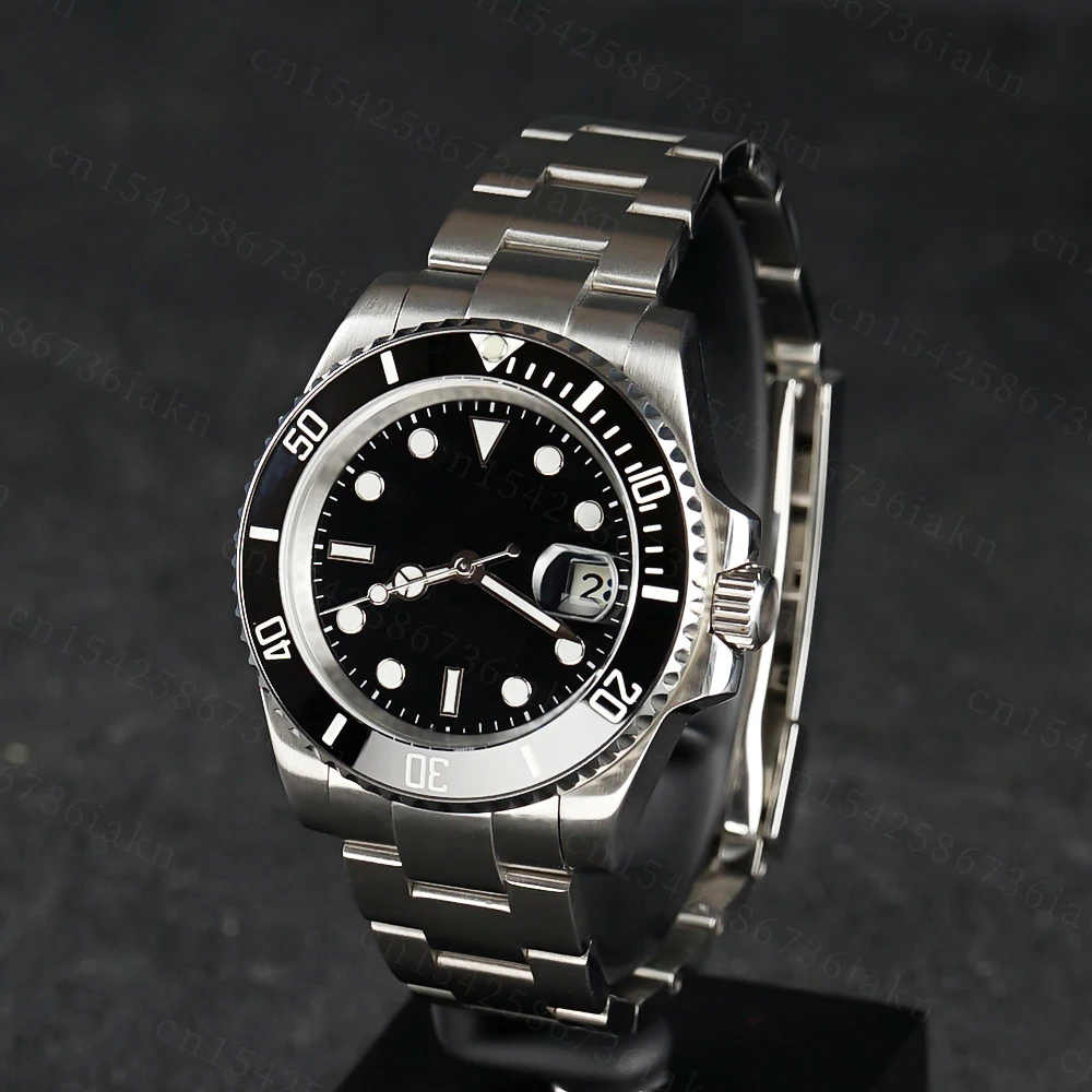 2022 Fashion New 40mm Men's Leisure Sports Sapphire Mirror Stainless Steel Material Waterproof Automatic Mechanical Watch
