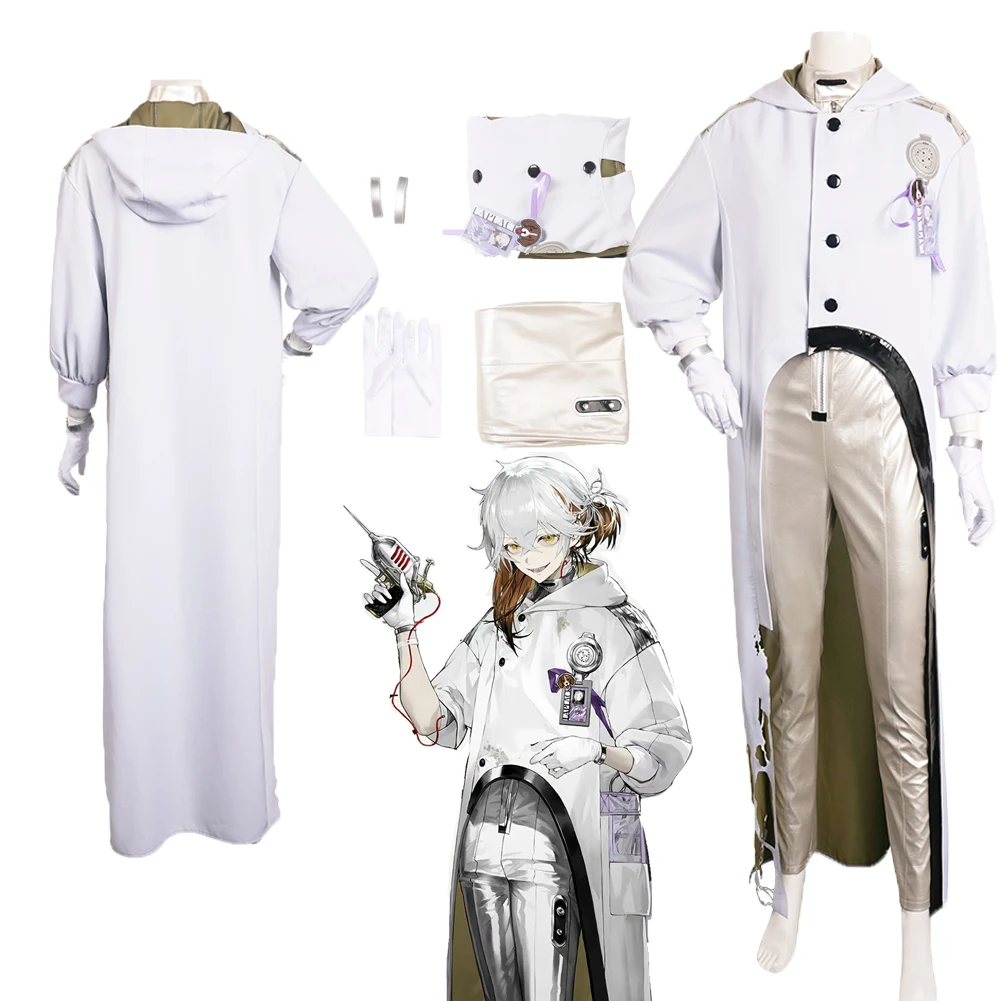 

Game Reverse Cos1999 Medicine Pocket Cosplay Costume Gloves Wristband Jumpsuit Coat For Adult Women Roleplay Halloween Carnival