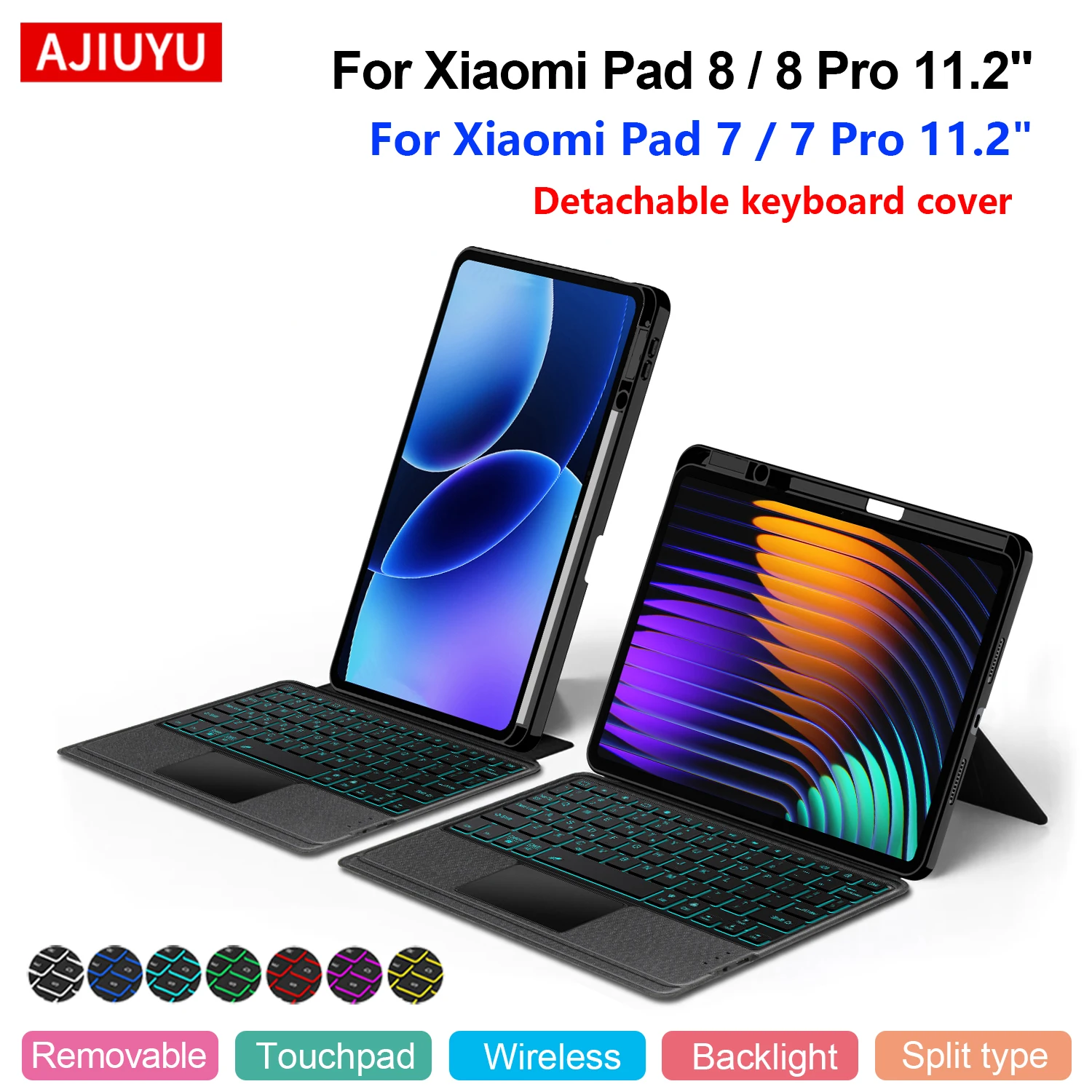 TouchPad Keyboard For Xiaomi Pad 8 8Pro MiPad 8 Pro 11.2