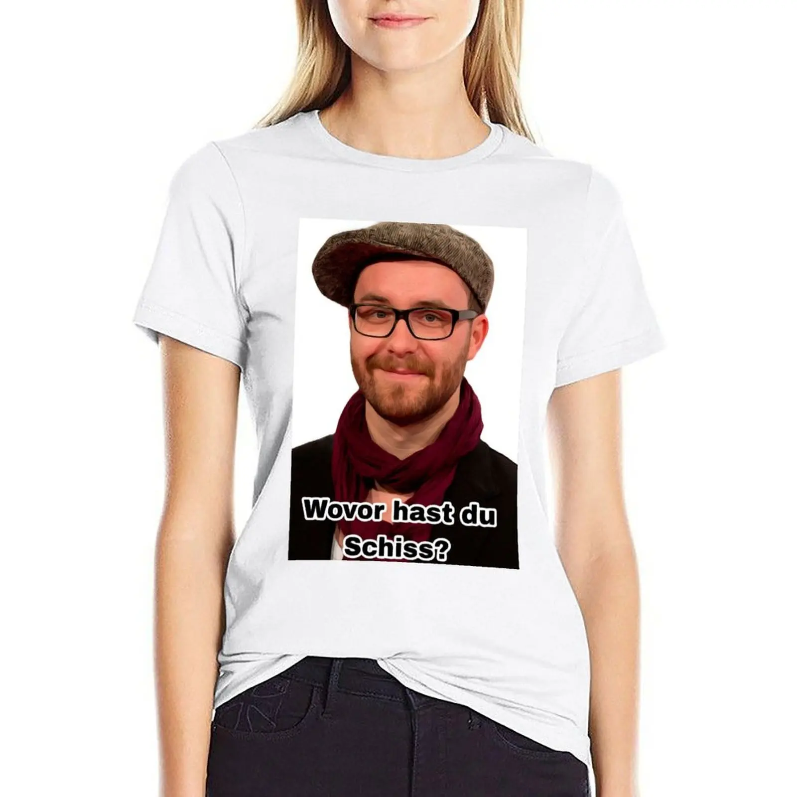 

Mark Forster - What are you scared of Meme #2 T-Shirt woman t shirt t shirts for Womens Top Women Women clothing