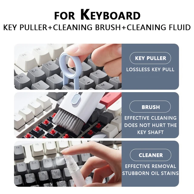 Portable Computer Cleaning Kit  Laptop Keyboard Cleaning Brush - 4pcs/pack  Portable - Aliexpress